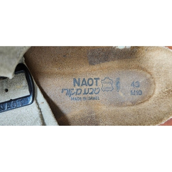NAOT Santa Barbara Sandals Men Size EU 43/US 10 M - Picture 9 of 10